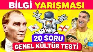 BİLGİ YARIŞINA VAR MISIN?   : Genel Kültür Bilgi Yarışması ile Rakiplerinize Meydan Okuyun! 