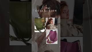 Leder Crossbody Taschen aus Italien - Frühling 2024 Video