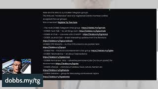 DOBBS Telegram Groups Reminder