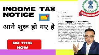 Submit online response under e-Campaign tab on Compliance Portal | complete info #incometax #finance