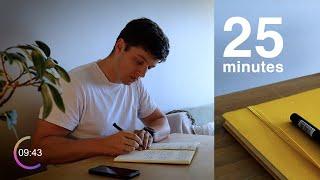 Journal with me | 25 Minutes | Contemplative Mood