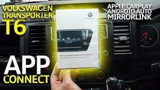 Activating Volkswagen Transporter T6 App Connect - Apple CarPlay / Android Auto