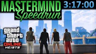 Criminal Mastermind / All Heists in 3:17:00 - World Record - GTA V Online Speedrun