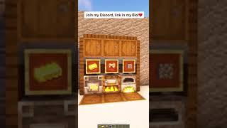 Minecraft: Automatic Smelter | #shorts