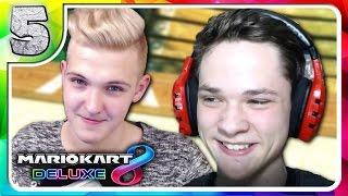 #HuebiFamily rasiert! (feat. Kawahy)  Let's Play Mario Kart 8 Deluxe Online #5