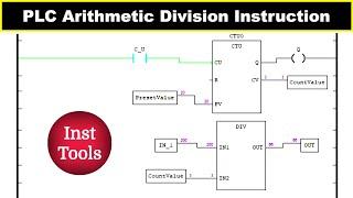 PLC Arithmetic Division Instruction (DIV) - Basic PLC Functions Explained