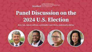 Panel Discussion on the 2024 U.S. Election