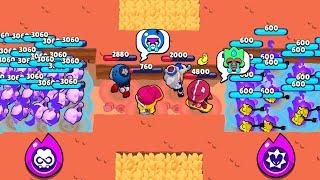 9999 HYPERCHARGE SUPERS! BROKEN UNLUCKIEST NOOBS  Brawl Stars 2025 Funny Moments, Fails ep.1608