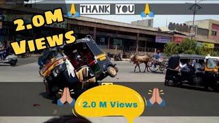 auto rickshaw modified stunt