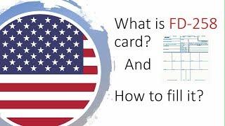 How to fill FD 258 Fingerprint card? | FBI FD 258 | Fingerprint for FBI clearance