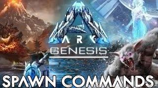 Ark Genesis NEW Creatures SPAWN Commands