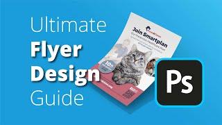 How To Design Flyers & Leaflets In Photoshop - Adobe Tutorial