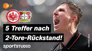 Eintracht Frankfurt – Bayer Leverkusen Highlights | Bundesliga, 15. Spieltag | sportstudio