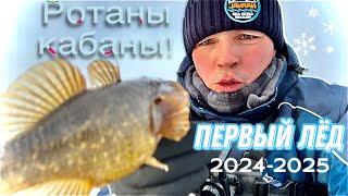 ПЕРВЫЕ КАБАНЫ ПЕРВОГО ЛЬДА! ОТКРЫТИЕ СЕЗОНА ЗИМНЕЙ РЫБАЛКИ 2024-2025