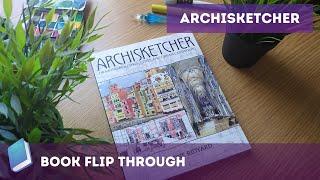 Archisketcher by Simone Ridyard Book Flip Through - Great for architecture urban sketchers