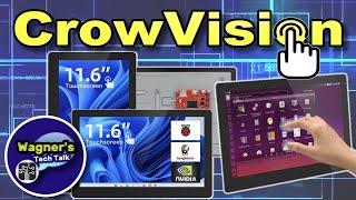 CrowVision 11.6" Raspberry Pi Touch Screen and most other SBC's!