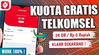 Claim Work! Telkomsel Free Quota 24GB - How to Get the Latest Free Telkomsel Quota