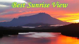 Best Sabah Sunrise at Mengkabong River Bridge