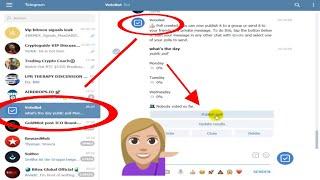 How To Create A Poll / Vote On Telegram App / Telegram.org (in 2019)