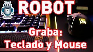 Robot Juega y Trabaja en la PC MACRO RECORDER Graba lo que haces en Pantalla MOUSE Y TECLADO Bot