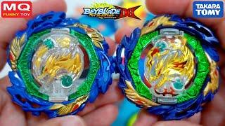 VANISH FAFNIR MQ Brand VS Takara Tomy! Real VS Fake | Takara Tomy VS MQ Brand Beyblade Burst DB