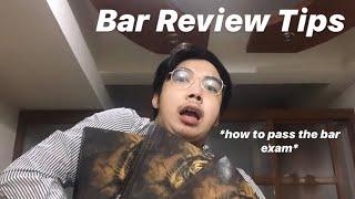 Bar Review Tips Part 1 (Bar Exams) Philippine Bar Exams