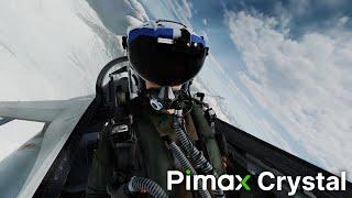 New WIP F16's Pilot Model is AWESOME! - Virtual Reality Dogfight training | 1 vs 4 J11 - Dcs World
