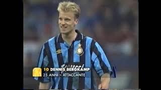 Inter - Salzburg / 1993-1994 UEFA Cup Final (Ruben Sosa, Berti, Bergkamp, Jonk, Bergomi)