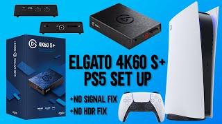 ELGATO 4K60 S+ PS5 Setup 2023 (No Signal Fix + HDR Fix) [Record PS5 Games in 4K]