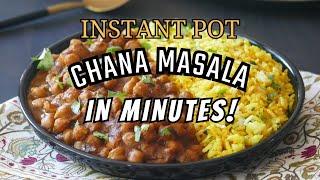 Instant Pot Chana Masala
