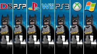 Lego Batman: The Videogame (2008) DS vs PSP vs PS2 vs Wii vs PS3 vs XBOX 360 vs PC