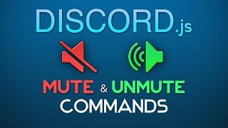 How to make Mute and Unmute command | Discord.js