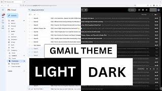 Gmail Dark Mode - How to Turn on Dark Theme in Gmail Desktop PC?