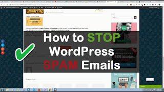 How to stop WordPress spam emails (cleantalk anti spam review)