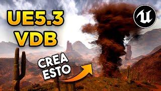 Unreal Engine 5.3: Crea Tornados Impactantes con VDBs en Minutos