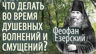 Что делать во время Душевных волнений и Смущений? Старец Феофан Езерский