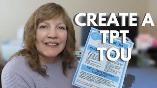 HOW to CREATE a TEACHERS PAY TEACHERS TERMS of USE  | TPT Templates