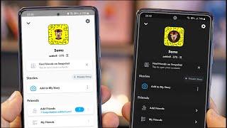 How To Get Dark Mode On Snapchat For Android Phones 2022  | Enable Snapchat Dark mode (Android)