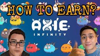 AXIE INFINITY SCHOLARSHIP? HOW TO EARN? | SLP and AXS