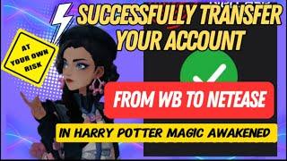 EASY GUIDE TO TRANSFER SERVERS-IN HARRY POTTER MAGIC AWAKENED