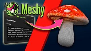 Generating 3D models with Meshy AI