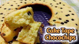 #CakeTape #ResepCakeTape Resep Cake Tape Chocochips Yang Empuk Dan Enak