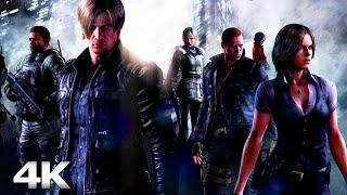 RESIDENT EVIL 6 All Cutscenes (CHRONOLOGICAL ORDER) Full Game Movie 4K 60FPS Ultra HD