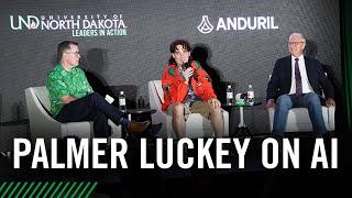 Palmer Luckey, Oculus VR and Andruil Industries, talks AI, national defense and education