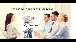 Top 20 SQL interview questions and answers 2020 | sql interview | sql practice | part 2