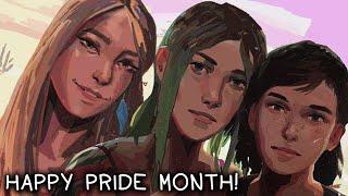 HAPPY PRIDE MONTH! A message from Max, Chloe and Rachel. (Life is Strange)