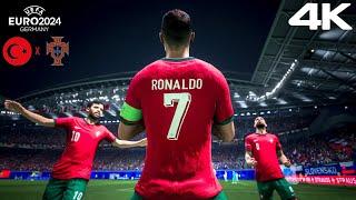 FC 24 - Turquia vs Portugal | UEFA EURO 2024 Gameplay 4K HDR