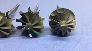 K16/K03/K04 Upgrade Hybrid Turbine wheel 9blade BorgWarner KKK