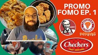 Popeyes, KFC, & Checkers Lunch Promotions | PROMO FOMO Ep. 1