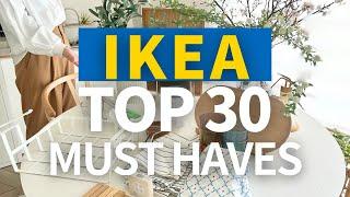 IKEA 2024MUST HAVES Top 30 for Your Life  #ikea #ikeahaul #ikeashopping